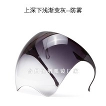 얼굴 보호 페이스 쉴드 안경 선글라스 햇빛 자외선 차단 고글 김 서림 방지, 어른 --상심하연점회 -안개방지 + 1개