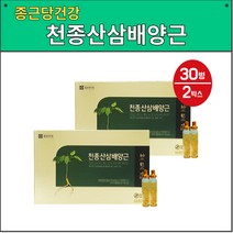 종근당건강 - 천종산삼배양근 20ml x 30병 산삼배양근추출액 6년근홍삼 비타민C 홍삼농축액 복합황금추출물 부모님선물강추 선물용 쇼핑백증정, 2, 20mi*30병