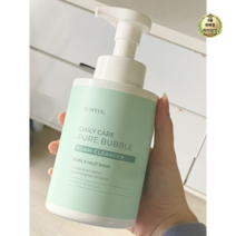 은율 데일리케어 퓨어 버블 약산성 5.5 폼클렌징, 112개, 500ml