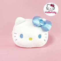 산리오 헬로키티 엔젤 파우치 블루 16cm 지갑 인형