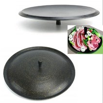 안성주물 가마 솥뚜껑 삼겹살 구이용 돌판 하남돼지 고기 불판 무쇠 주물마을 숯구이판, 솥뚜껑구이판 560