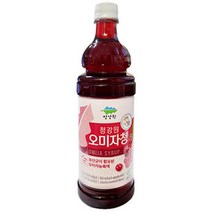 인차 오미자청 농축액, 900ml, 3개