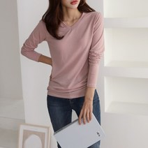 [수키] 브이넥 긴팔티셔츠 1048310