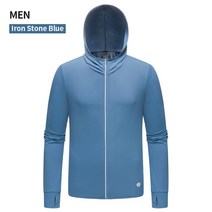 사계절캠핑 긴 소매 자외선 야외 낚시 얇은 해변 여름, 2.men navy - L