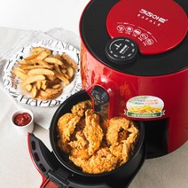 키친아트 라팔 에어프라이어, KAEF-B15, 1개, 레드