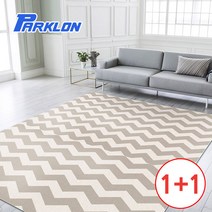 파크론 1+1 지그재그 우리가족 놀이방매트 200x140x1.0cm, 지그재그 200x140x1.0cm(2장)