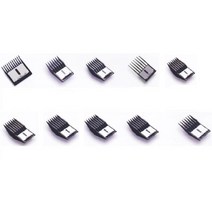 오스타 이발기 덧날 다양한 컷트 10개입 강아지발바닥바리깡 애견클리퍼 바리깡탭, 상세페이지참조