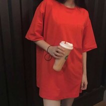 여름 롱티 원피스 SCR890231 데일리 여름옷 데이트