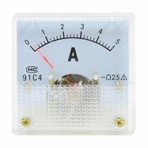 검류계 전류계 전류측정기 91C4 DC 5A 10A 15A 20A 30A 50A 아날로그 패널 AMP 전류 측정기 게이지