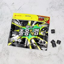 롯데제과 롯데껌 졸음번쩍껌 105g (리필), 단품, 옵션선택