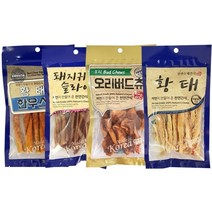 강아지 천연간식 영양듬뿍 수제간식 반려동물 기호성, 1개, 돼지귀 슬라이스