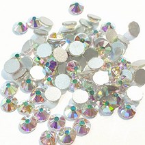 비즈라이프 MC컷크리스탈 논핫픽스 플랫백 네일스톤 크리스탈AB, ss20/4.6-4.8mm1440개, 1개