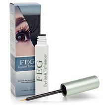 속눈썹영양제 속 베이글 FEG 속눈썹 래피드 아이 래쉬 세럼 앤 브로우 길고 어두운 속눈썹을 두껍고 어둡게 만드는 이 되는 단일 팩, 단일수량