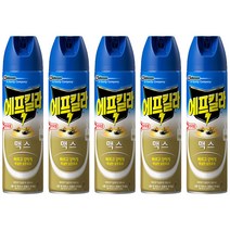 에프킬라 에어로졸 맥스 500ml 5개 파리 모기 살충제