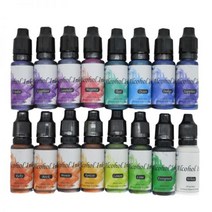 아크릴물감대용량 데코 푸어링 아트 알코올링크 알코올 잉크 확산 렌더링 15ml 3D 유체 안료 페인팅 아크릴 페인트, Hot pink