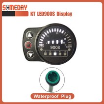 전기자전거컨트롤러 부품 키트 디스플레이 키트 박스 계기판 개조 변환 모니터 KT LED 900S 24V 36V 48V SM/KT 스마트 컨트롤러 방수 커넥터 부품, 규격 없음, 1 건
