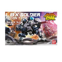 골판지전사 LBX 판도라 미네르바 솔져 커스텀 감시형
