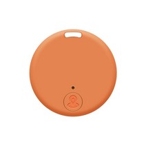 미니 GPS 추적 장치 에어 태그 키 어린이 파인더 애완 동물 스마트 블루투스 자동차 차량 분실, 01 orange