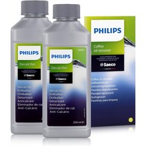 필립스 세코 Saeco 커피 머신 세정 세척 석회제거 청소 물때 제 250ml X 2 커피