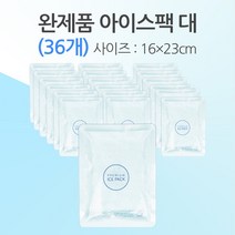 경기포장 완제품 아이스팩, 1box, 06. 완제품 아이스팩 대 16x23 (36개)