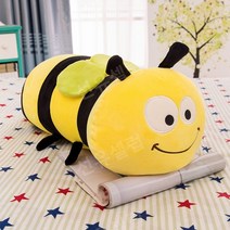꿀벌 인형 피규어 장난감 쿠션 선물, 45cm