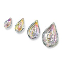 하비나루 물방울 크리스탈 썬캐쳐 만들기 DIY 재료 레인보우 비파 수정 부자재, 레인보우 비파 크리스탈 50mm