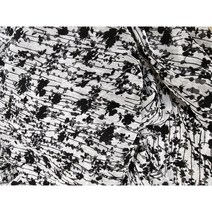 원단스토리 찰랑찰랑 쉬폰원단 치폰원단 수묵화무늬 시원한 원단, 수묵화