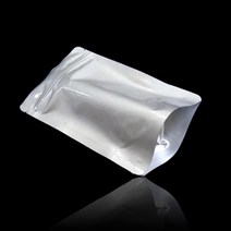 ch초_843 고급 지퍼 스탠드 알루미늄 봉투 13X20cm+3.5cm 100매 은박봉투 은박봉지 은박비닐봉투 알루미늄봉투 은박지봉투, 개구◇상품선택◇