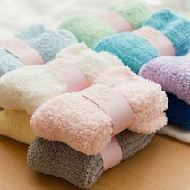 [에스엠샵] 23 무지 수면양말 베이직 기본 9color 겨울양말 장목여자양말
