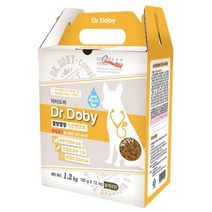 닥터도비 말랑말랑 반려견사료 오리 1.2kg 먹이 개 마르티즈 골든리트리버