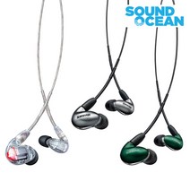 SHURE SE846 유선 아이솔레이팅 인이어 모니터 이어폰, SE846 Gen2(2세대/제이드그린)