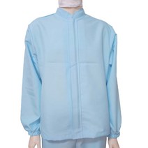 진영유니폼 /HACCP 위생복 사계절용/식품회사 위생복/ 폴리 블루상의, 95