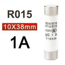 전기용품 퓨즈 콘덴서 릴레이 스위치 센서 10개 10x38 10x38mm 500V 1A 2A 3A 4A 5A 6A 8A 10A 16A 20A 25A 32A RO15 RT19 RT1, 1A_10PCS