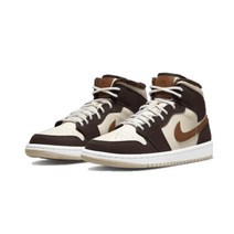 나이키 에어 조던 1 미드 SE 브라운 바살트 오트밀 DO6699-200 여성용