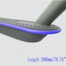 해상 요트 1 pc 전기 스쿠터 충돌 방지 스트립 xiaomi mijia m365 스케이트 보드 바디 범퍼 스크래치 방지 스크래치 스트립, 푸른