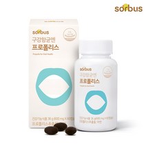 소버스 구강항균엔 프로폴리스 60캡슐 30일분, 1개, 1개