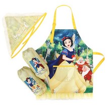 백설공주 애 플 앞치마토시두건 3종세트