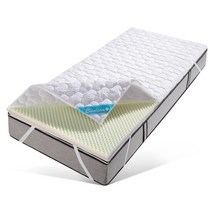 FAN 판 Clinisan Punktoflex Plus 토퍼 8.5cm 100 x 200cm 독일내수용 바닥 침대 메모리폼 매트리스