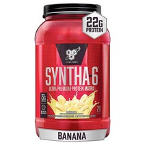 BSN 신타6 웨이프로틴 2.91Lbs 28서빙 Banana 단백질 파우더 쉐이크 보충제 BSN063 15p30