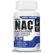 나우푸드 nac 영양제 NACC nacl NutriJa N-아세틸 시스테인 NAC 600 MG - 60 캡슐