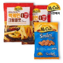 맥케인 공식 크링클컷 700g x 2 + 스마일 감자 624g, 2개