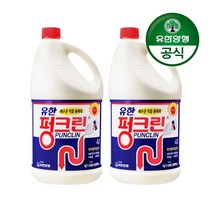 유한양행 펑크린 배수구 세정제, 4L, 2개