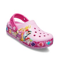 크록스 키즈 펀랩 프린세스 라이트 클로그 아동 샌들 슬리퍼 205496-6I2