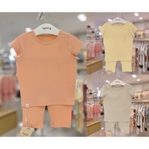 아가방 *보들보들~ 부드럽고 신축성좋은 모달원단* 반팔 디투반소내의 * 여름 반팔 내복 유아 아기 여아 남아 돌아기 신생아 면 실내복 내의 선물 아가방내의_NC대전유성점