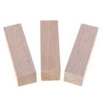 ZHENGLINXIANG 목재 3/5팩 직사각형 나무 블록 사인 블록 DIY 공예용, 설명