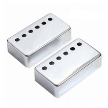 험버커 LP 기타 픽업 커버 2 개 세트 니켈 50mm & P ole 간격 Epiphone Les paul에 적합, 01 WHITE