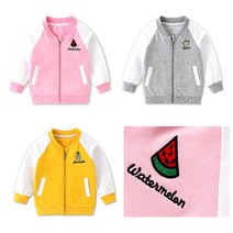 루나버블 과일 패치 야구점퍼 3color 5-13호 아동 남아 여아 유아 키즈 베이스볼 야구 자켓 잠바 외투