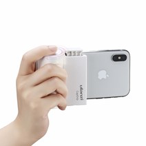 울란지 CAP GRIP 스마트폰 카메라 그립 블투투스 셔터 촬영 가능, 블랙