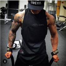 피트니스 조끼 민소매 티셔츠 머슬핏 스포츠 짐웨어