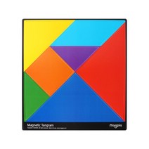 마그피아 자석 칠교놀이 칠교 교사용 (MTGM-07-02), 단품